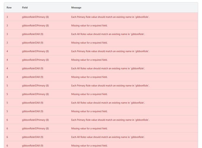 upload error